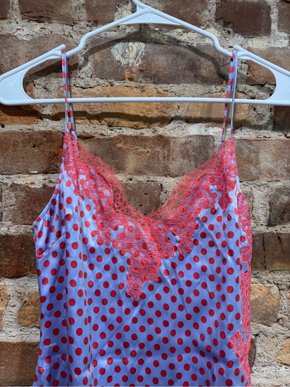 AGENT PROVOCATEUR LUCIE POLKADOT SLIP DRESS - Picture 3 of 5